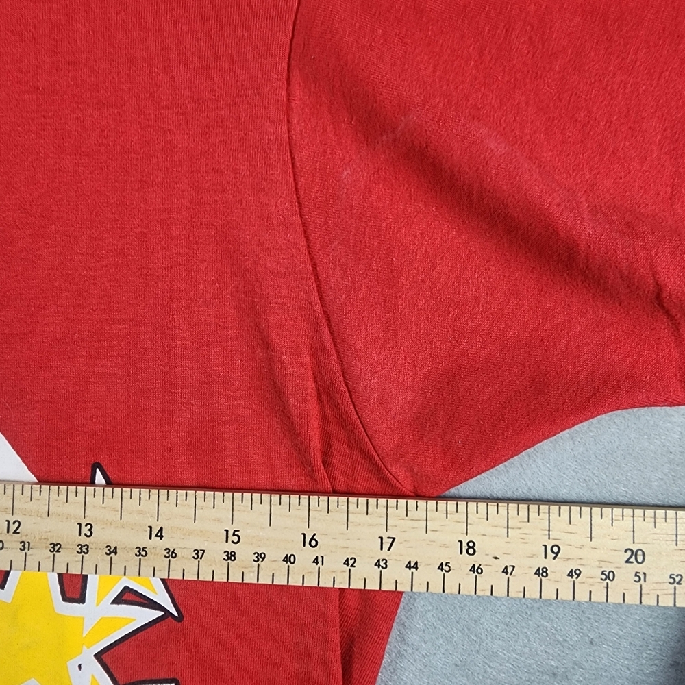 Vintage 1989 Calgary Flames Stanley Cup Champions Tee - Medium - Picture 4 of 10